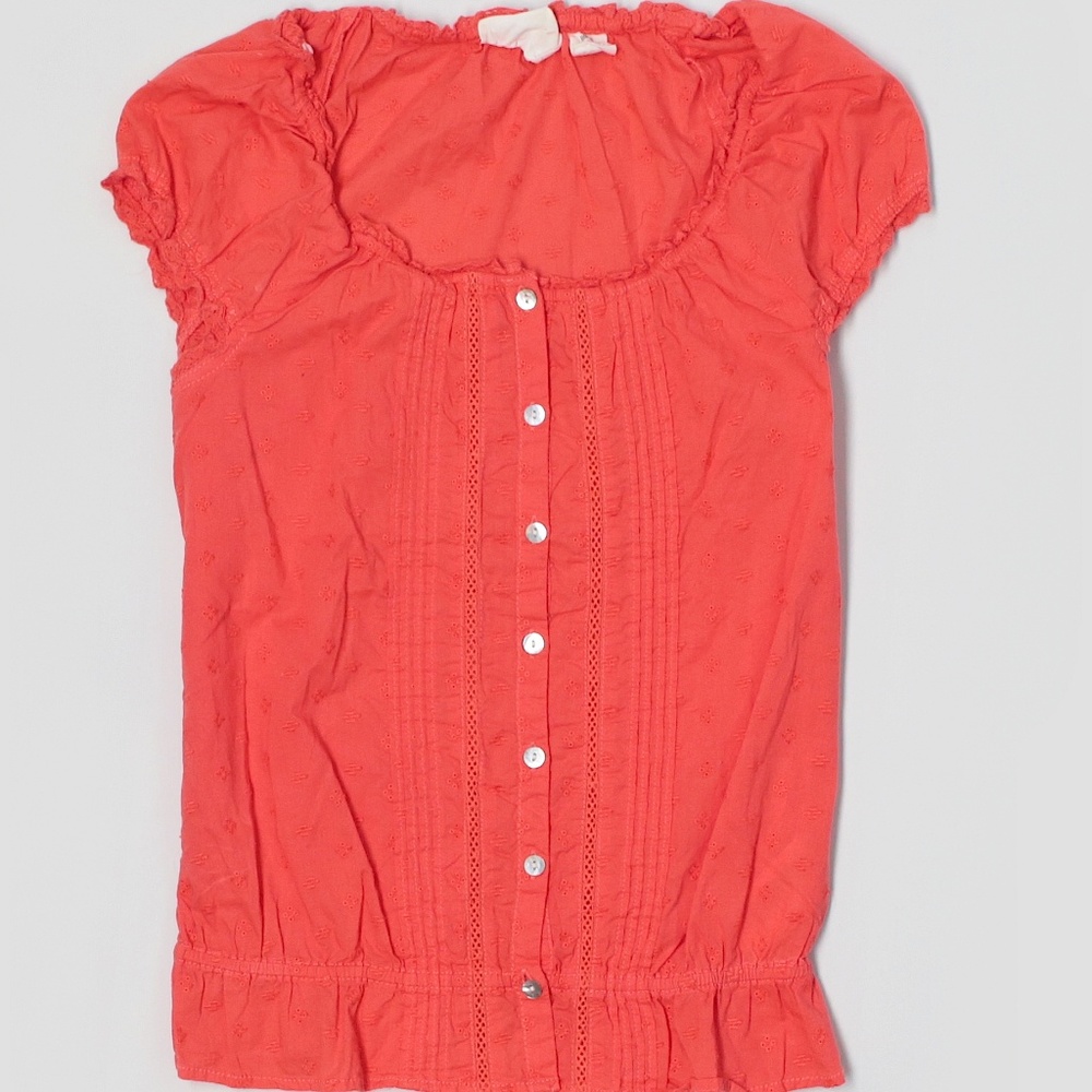 H&M L.O.G.G Short Sleeve Blouse